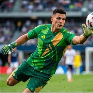 Adidas T24 Tiro 24 Goalkeeper Jersey Men's XL Team Green IS5349 Soccer Shirt New